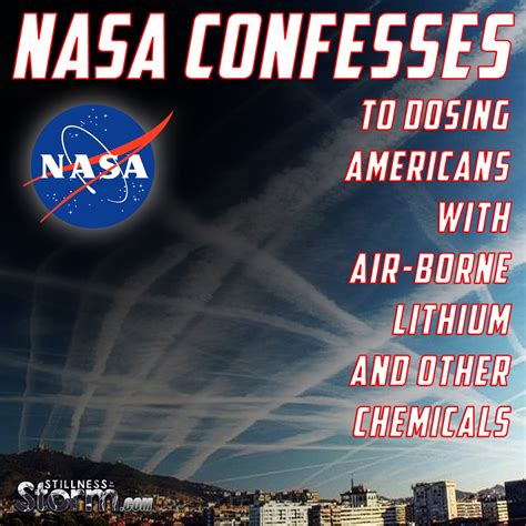 nasa lithium chemtrails.